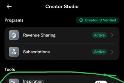 Inspiration in Sidebar for Content Monetization and Analytics